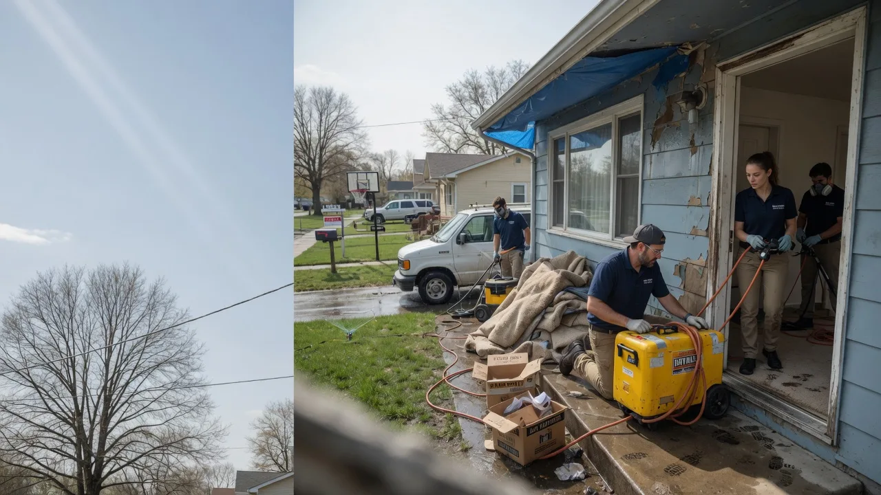 Basement Flood Cleanup in Grand Junction, MI near me